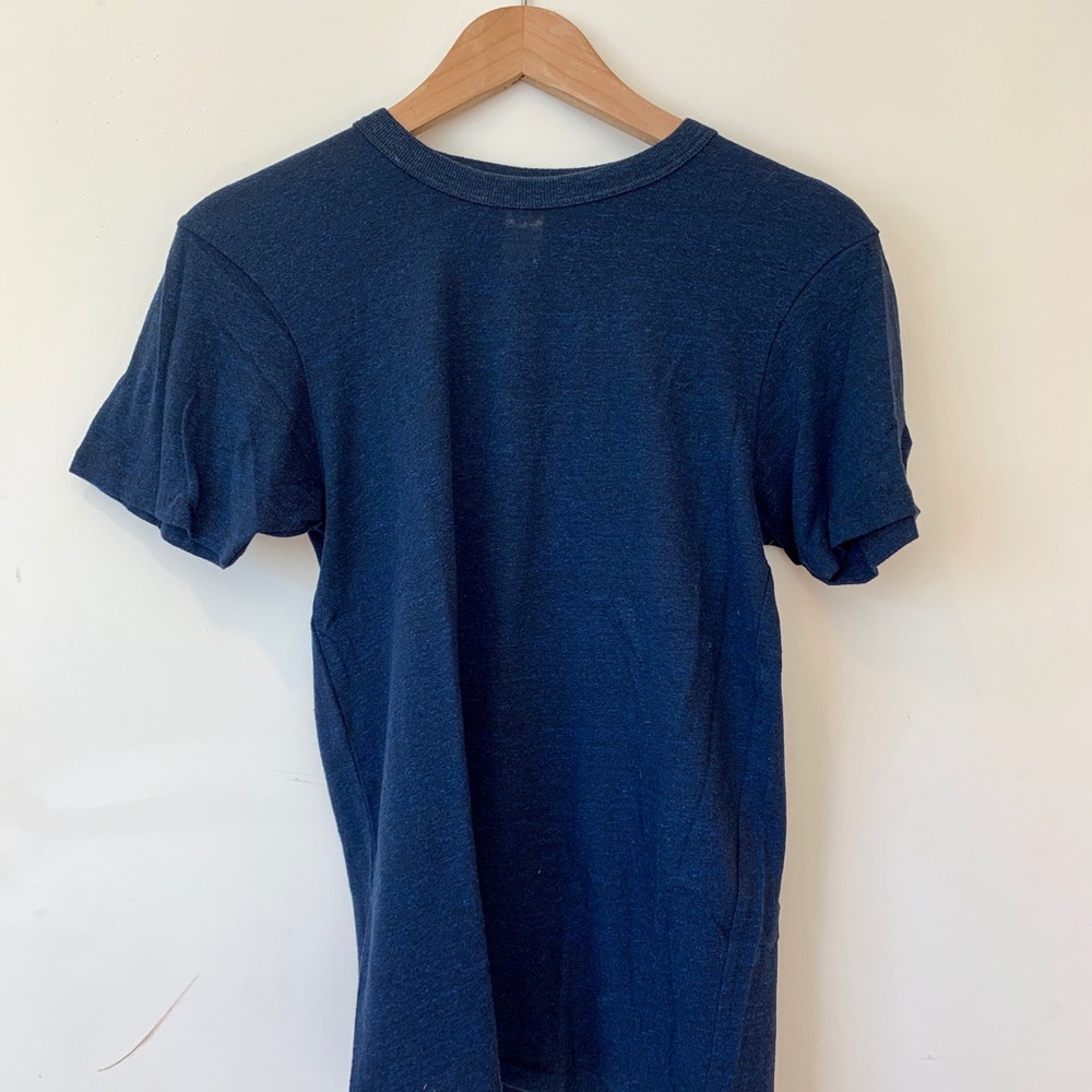 Blue tee